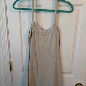 Los Angeles Apparel Light Gray Knit dress